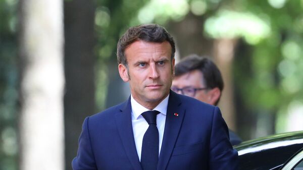 French President Emmanuel Macron - Sputnik Afrique