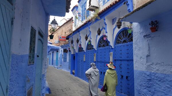 The city of Chefchaouen, Morocco - Sputnik Africa