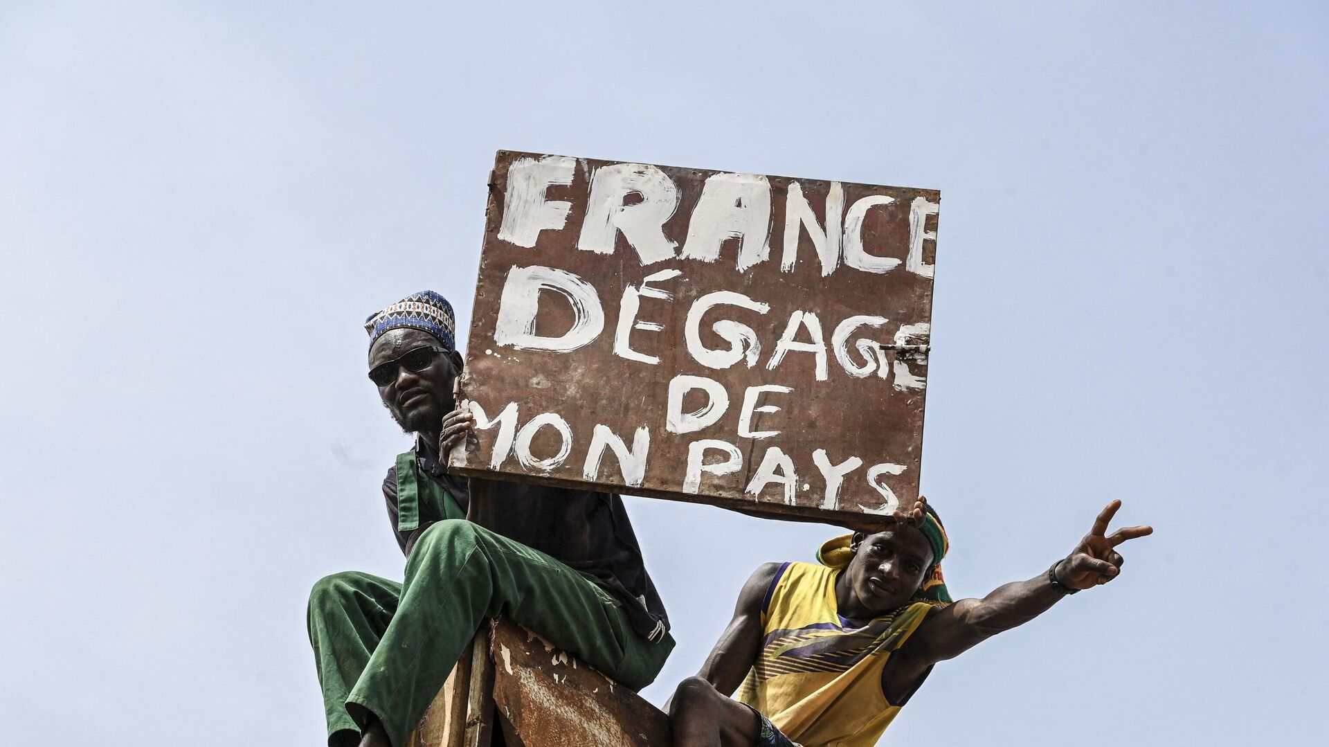 Protestations à Niamey  - Sputnik Afrique, 1920, 25.09.2023