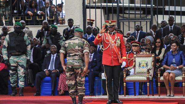 Interim President of Gabon General Brice Oligui Nguema - Sputnik Africa