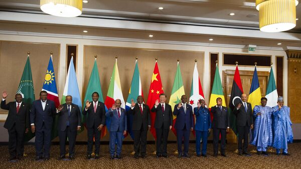 Lors du sommet des BRICS à Johannesburg, en Afrique du Sud, en août 2023. - Sputnik Afrique