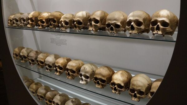Human skulls on display - Sputnik Africa