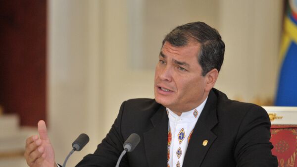 Rafael Correa, expresidente de Ecuador (archivo) - Sputnik Africa