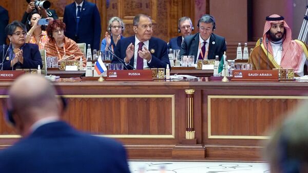 Russian Foreign Minister Sergey Lavrov representing Russia at the G20 Summit in New Delhi, India, September 9, 2023. - Sputnik Africa