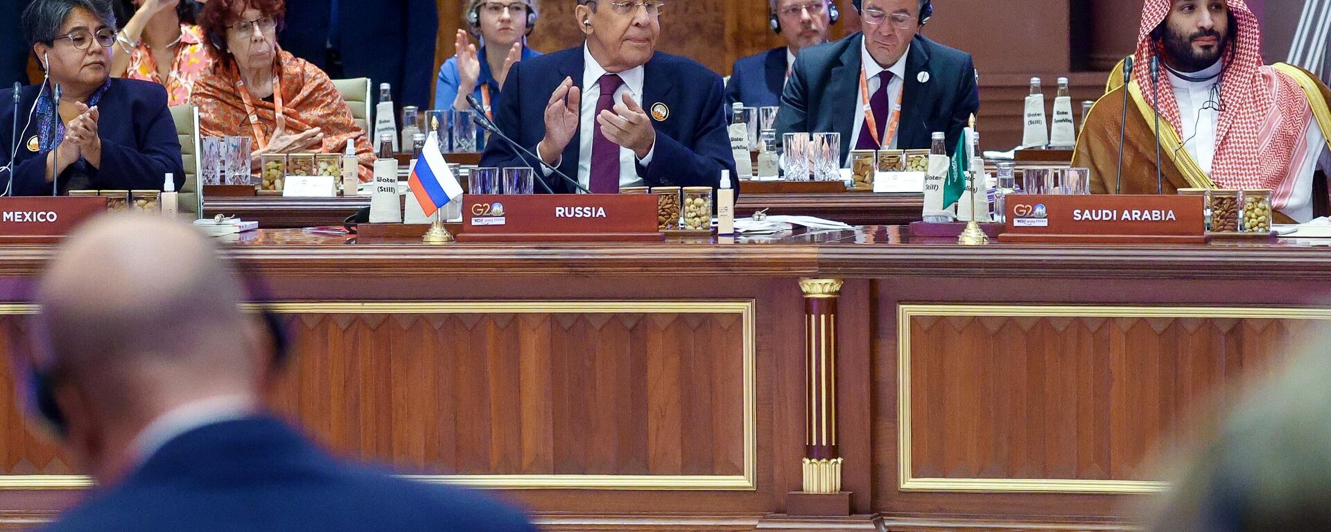 Russian Foreign Minister Sergey Lavrov representing Russia at the G20 Summit in New Delhi, India, September 9, 2023. - Sputnik Africa, 1920, 10.09.2023