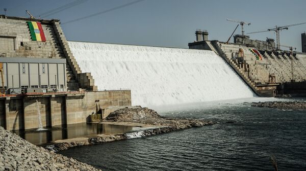 Grand barrage de la renaissance sur le Nil, Éthiopie  - Sputnik Afrique