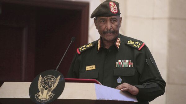 Abdel Fattah Burhan, the head of the Sudanese military and the chairman of Sudan's Transitional Sovereignty Council - Sputnik Africa
