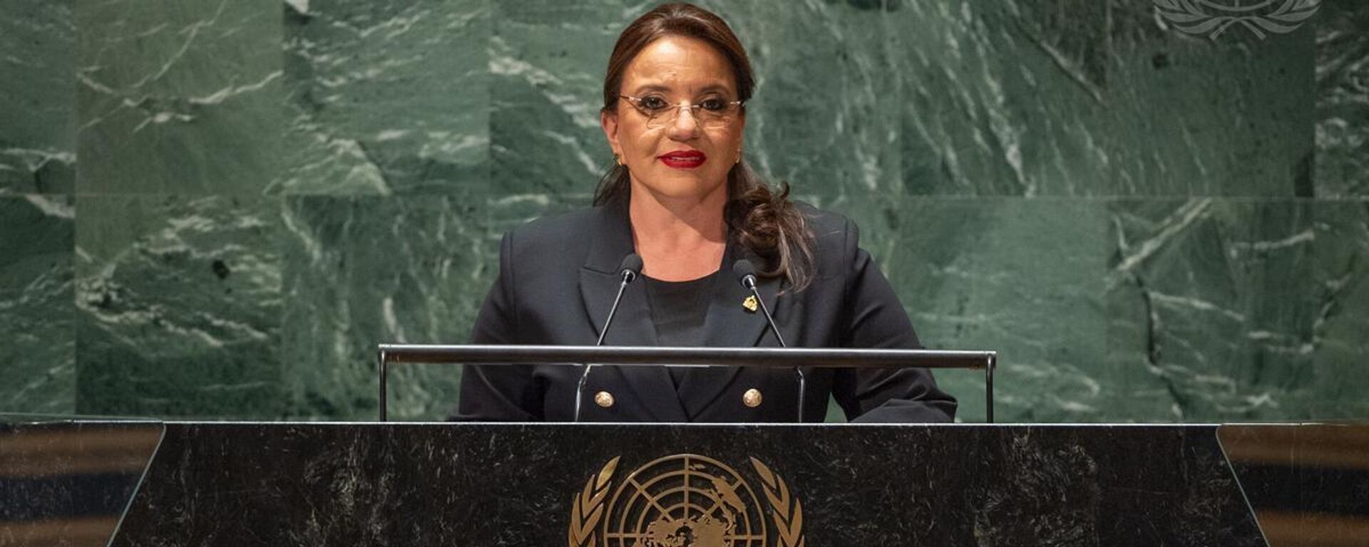 Honduran President Xiomara Castro delivers speech to UN General Assembly - Sputnik Africa, 1920, 21.09.2023