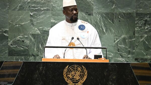 Guinea's President Mamady Doumbouya - Sputnik Africa
