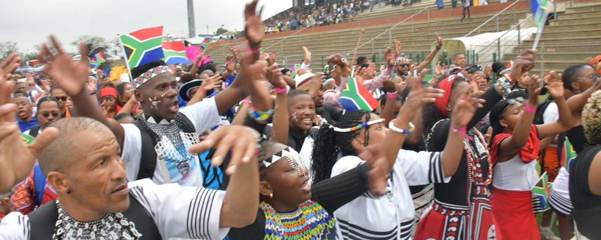 Heritage Day festivities at the Princess Magogo Stadium in KwaZulu-Natal, South Africa, on September 24, 2023.  - Sputnik Africa, 1920, 24.09.2023