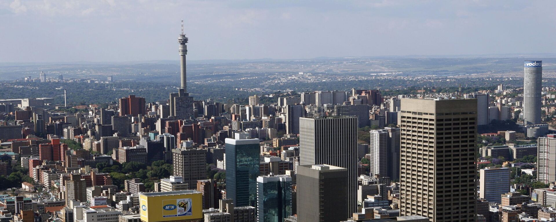 Johannesburg is seen from the sky, Oct. 18, 2009. - Sputnik Africa, 1920, 04.10.2023