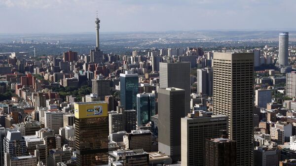 Johannesburg is seen from the sky, Oct. 18, 2009. - Sputnik Africa