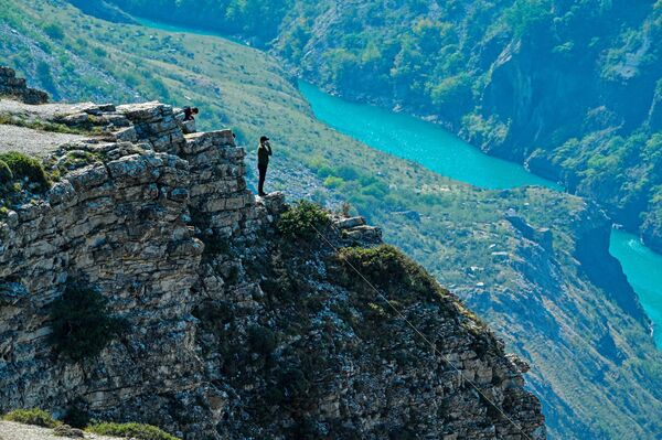 Sulak Canyon, one of the most picturesque natural sights of the Republic of Dagestan. - Sputnik Africa