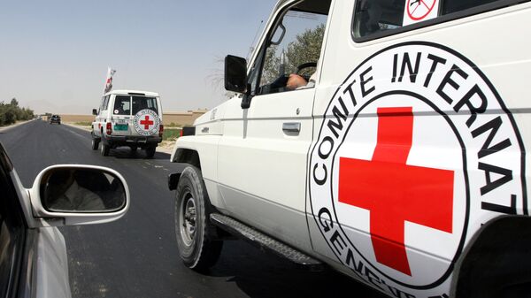 On Monday, a group of unidentified armed men stopped two vehicles with ICRC staff members traveling from the city of Mazar-e-Sharif to Kunduz and took one of the employees. - Sputnik Africa
