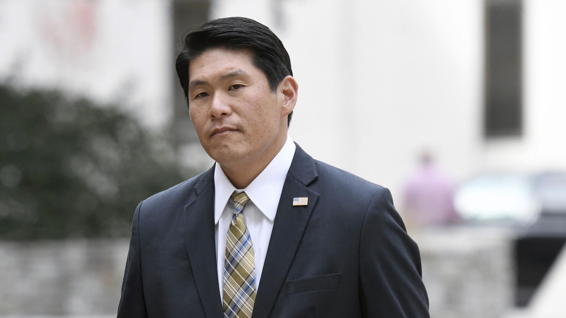  U.S. Attorney Robert Hur arrives at U.S. District Court in Baltimore on Nov. 21, 2019. - Sputnik Africa, 1920, 10.10.2023
