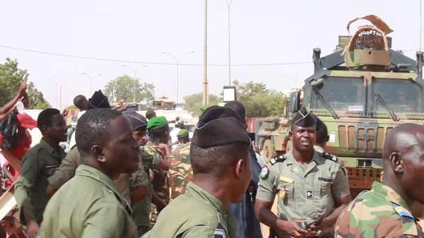 Le départ des troupes françaises de Niamey, au Niger - Sputnik Afrique