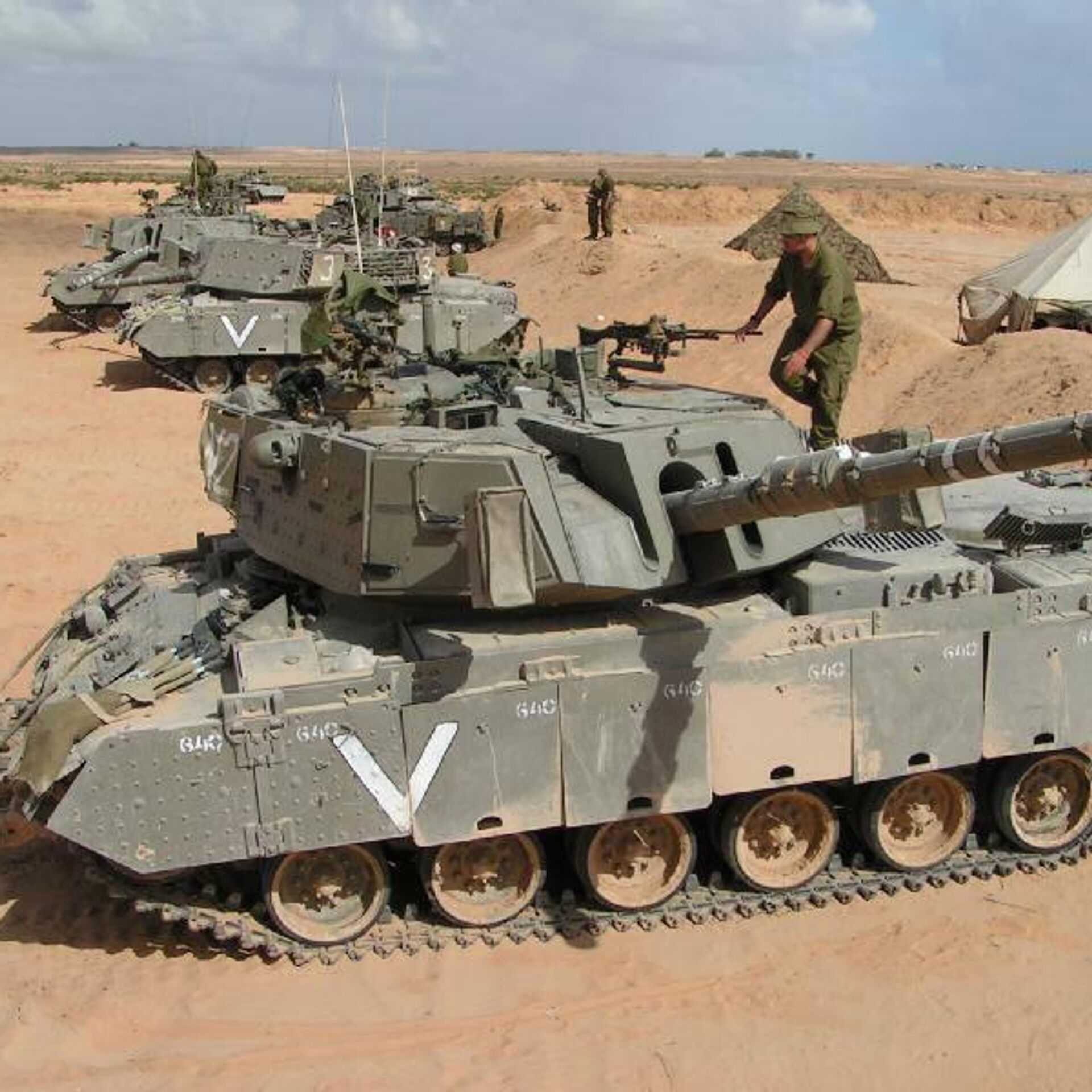Israel's Tanks: How Many & What Are They? - 12.10.2023, Sputnik Africa