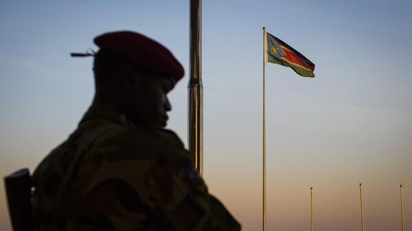 South Sudanese soldier - Sputnik Africa