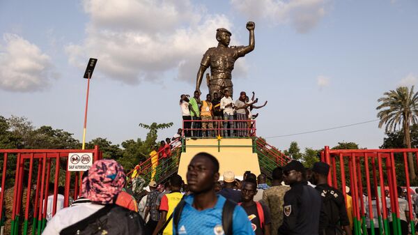 Thomas Sankara statue - Sputnik Africa