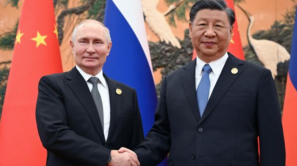 Vladimir Poutine et Xi Jinping - Sputnik Afrique