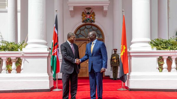 Kenyan President William Ruto meets Angolan President Joao Lourenco in Nairobi - Sputnik Africa