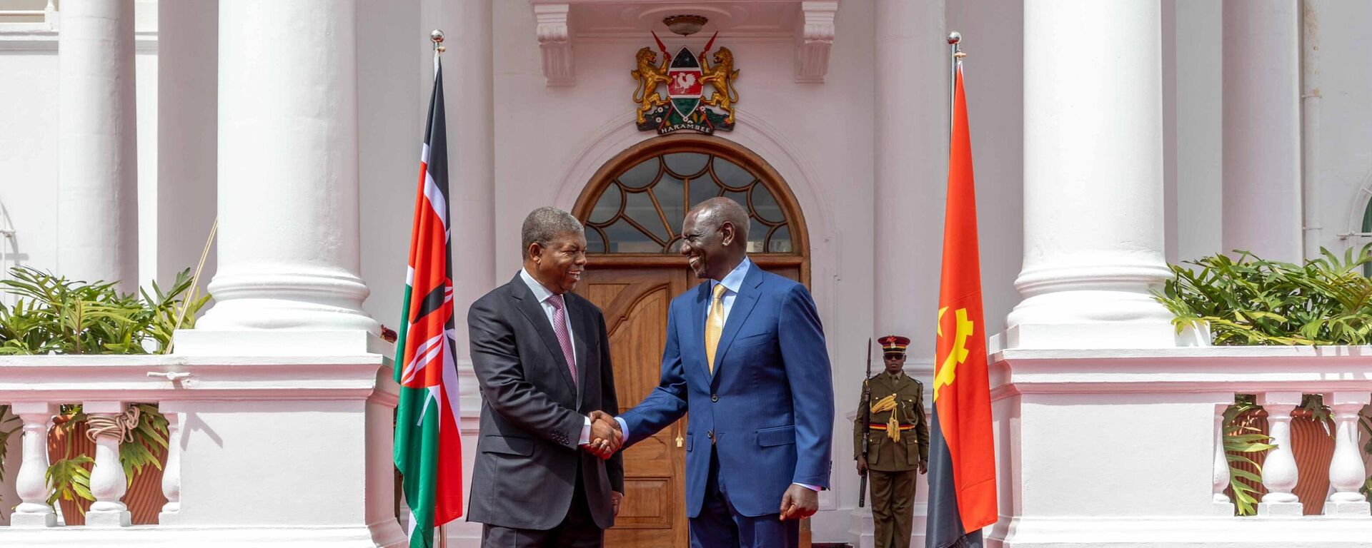 Kenyan President William Ruto meets Angolan President Joao Lourenco in Nairobi - Sputnik Africa, 1920, 21.10.2023