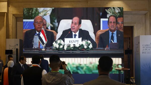 Le Sommet du Caire pour la paix sur le conflit israélo-palestinien, le 21 octobre 2023 - Sputnik Afrique