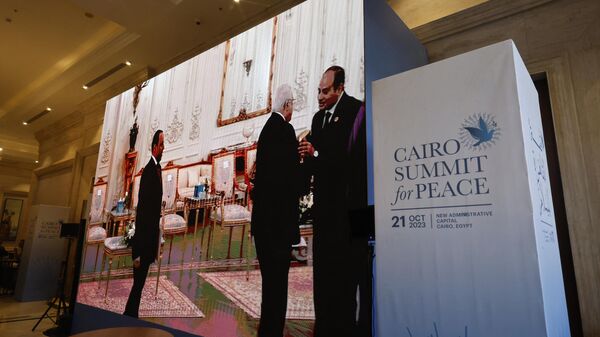 Sommet pour la paix au Caire, le 21 octobre 2023 - Sputnik Afrique