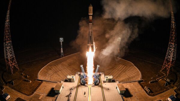 Le lancement du premier appareil Skif-D le 22 octobre 2022 - Sputnik Afrique