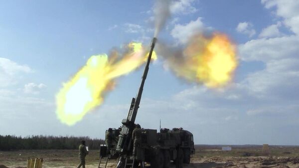 Le premier lot de canons automoteurs à roues Malva a été livré à l’armée russe, selon le ministère de la Défense  - Sputnik Afrique