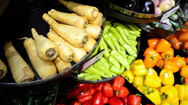 Vegetables in a supermarket - Sputnik Africa