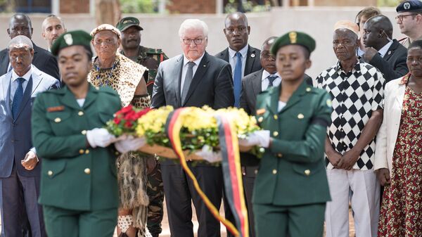 Le Président allemand Frank-Walter Steinmeier en Tanzanie - Sputnik Afrique