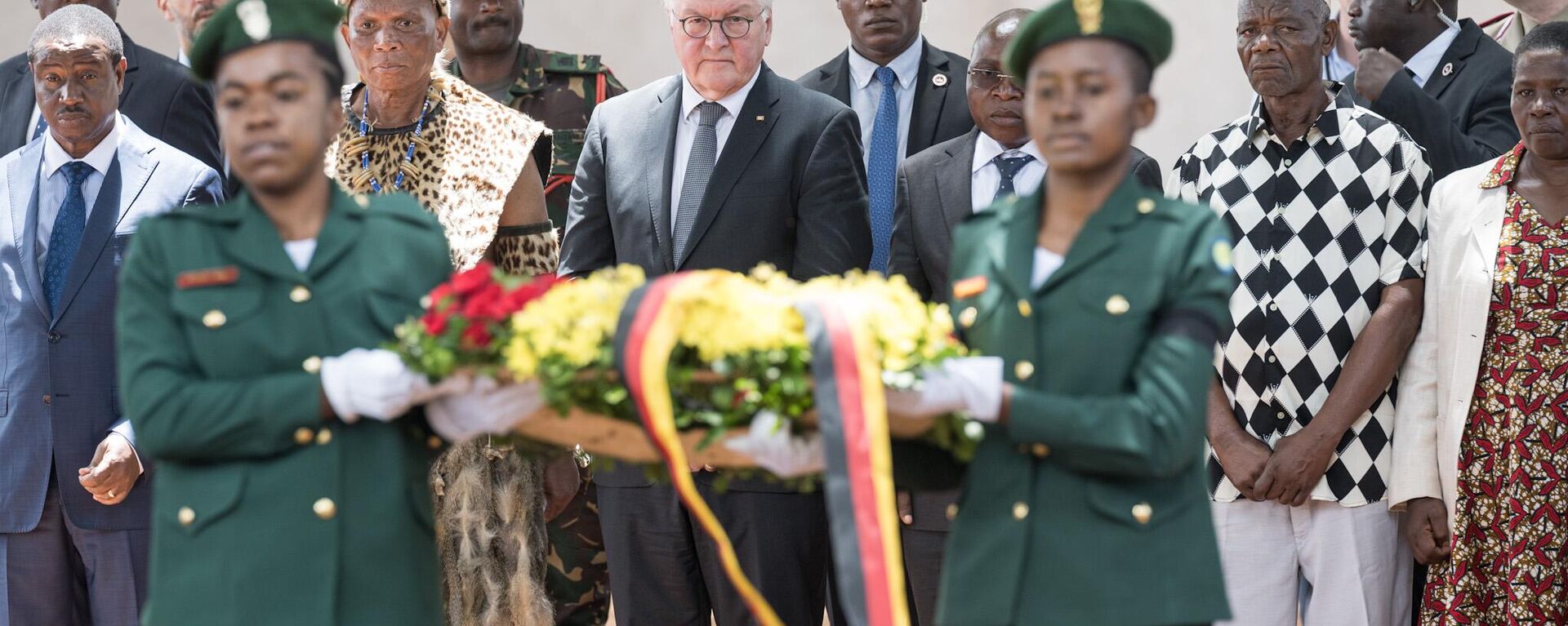 During a visit to the Tanzanian town of Songea, German President Frank-Walter Steinmeier apologized to the people of the country - Sputnik Africa, 1920, 01.11.2023