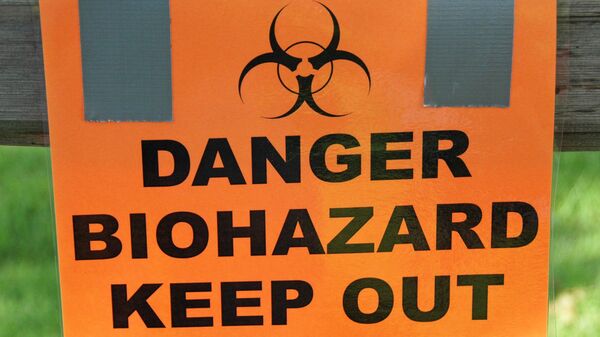 Danger - Biohazard sign - Sputnik Africa