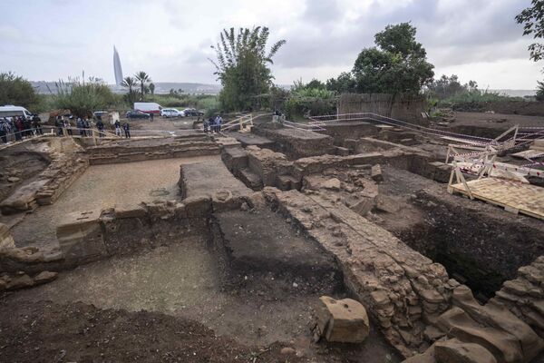 The site of recently unearthed archaeological ruins, in Chellah necropolis, Rabat, Morocco, Friday, Nov. 3, 2023.  - Sputnik Africa