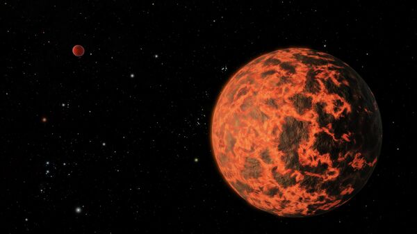 Exoplanet is Extremely Hot and Incredibly Close (Artist's Concept) - Sputnik Africa