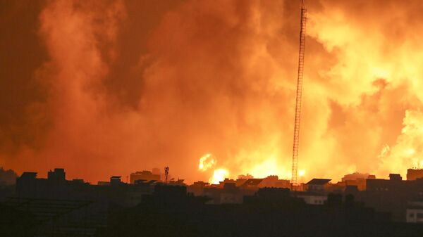 Gaza après des bombardements israéliens - Sputnik Afrique