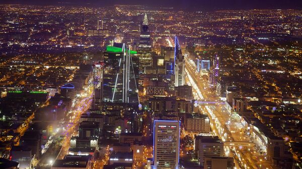 In this March 9, 2018, file photo, an aerial view of Riyadh city is seen from Mamlaka tower, a 99-story skyscraper, in Riyadh, Saudi Arabia. - Sputnik Africa