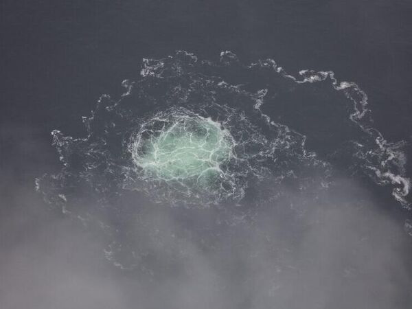 In this picture provided by Swedish Coast Guard, a small release from Nord Stream 2 is seen, Wednesday, Sept. 28, 2022 In this picture provided by Swedish Coast Guard, a small release from Nord Stream 2 is seen, Wednesday, Sept. 28, 2022 - Sputnik Africa