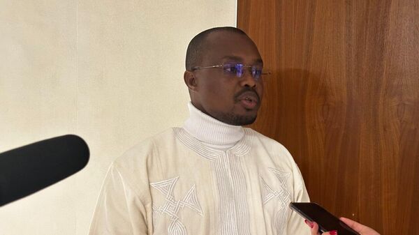 Le ministre burkinabé de la Communication et de la Culture, Jean Emmanuel Ouédraogo - Sputnik Afrique