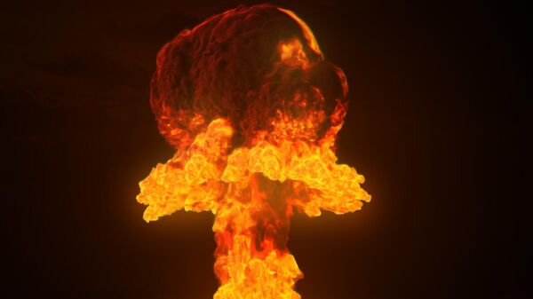 Explosion d'une bombe nucléaire - Sputnik Afrique