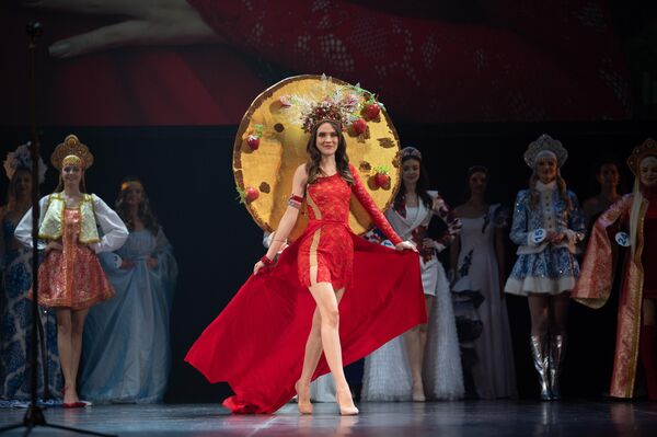Veronika Lanko (Krasnodar Region) during the finals of The Beauty of Russia. - Sputnik Africa