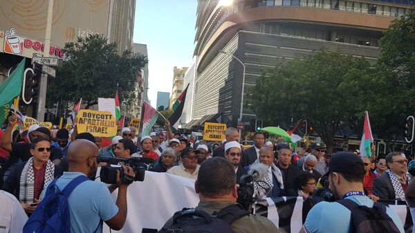 ANC march in support of Palestine - Sputnik Africa