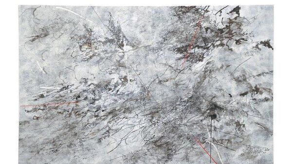 Walkers with the Dawn and Morning by Julie Mehretu - Sputnik Africa