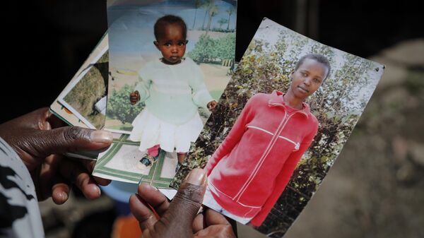 Des photos d'une fillette qui aurait été tuée par un soldat britannique au Kenya en 2012. - Sputnik Afrique