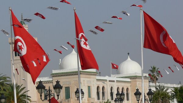 Tunisian flags - Sputnik Africa
