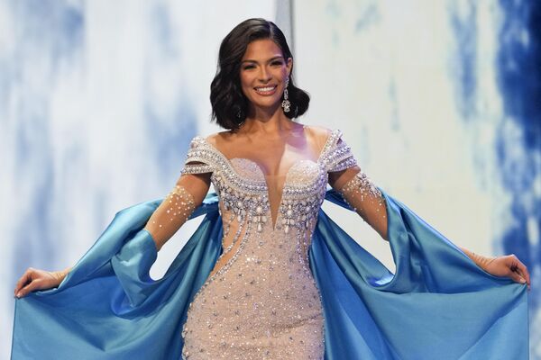 Miss Nicaragua Sheynnis Palacios participates in the evening gown category during the 72nd Miss Universe Beauty Pageant in San Salvador, El Salvador, Saturday, Nov. 18, 2023. - Sputnik Africa