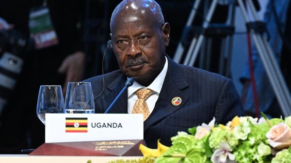 Le Président ougandais Yoweri Museveni  - Sputnik Afrique