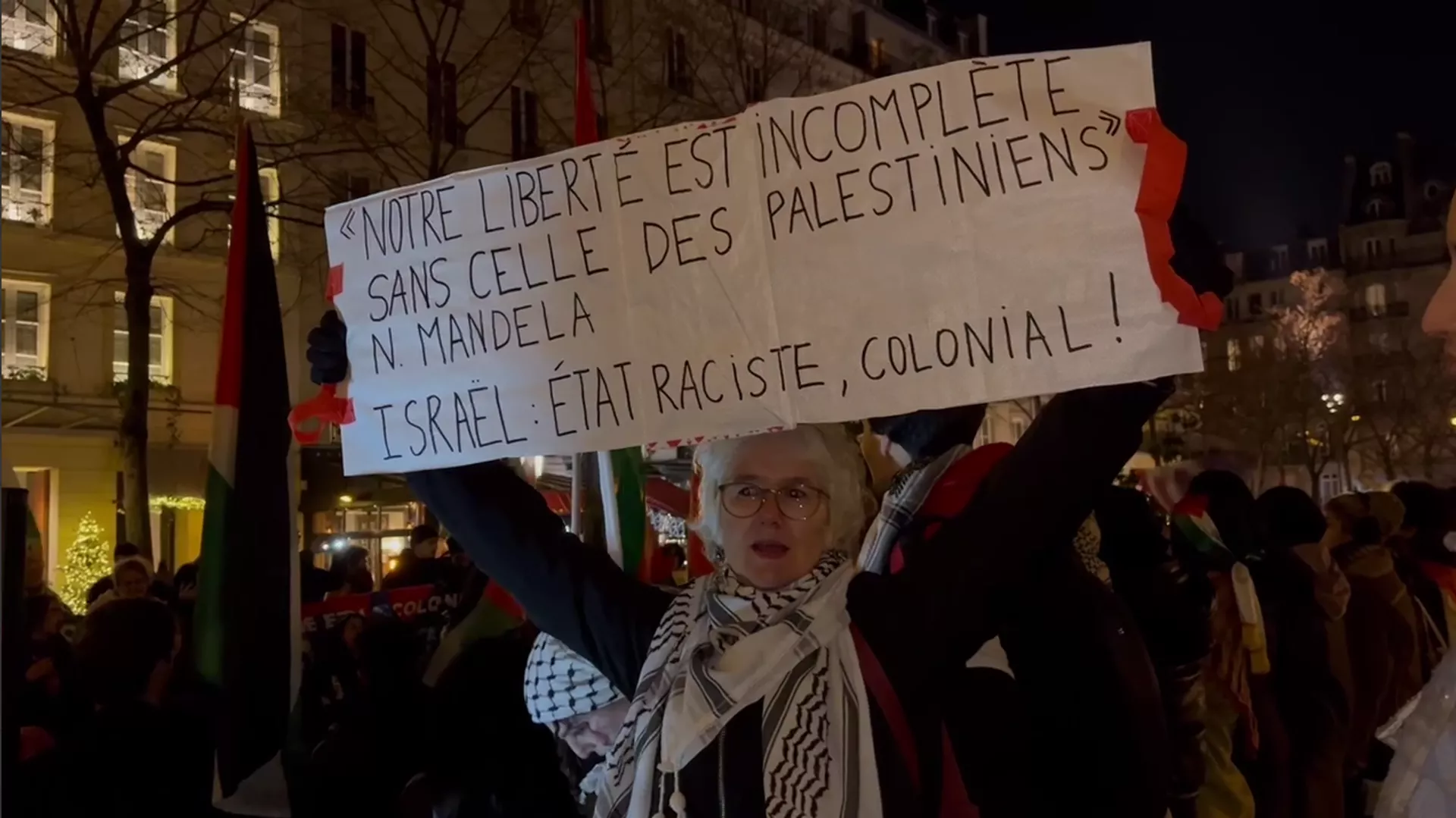 Manifestation de soutien à la Palestine à Paris, le 29 novembre 2023 - Sputnik Afrique, 1920, 17.12.2023