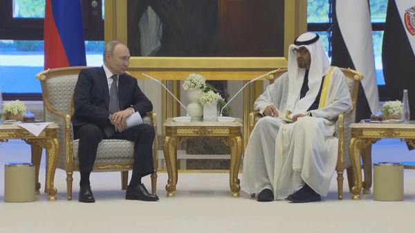 Vladimir Poutine en visite aux Émirats arabes unis - Sputnik Africa